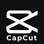 CapCut logo for AI video editing, short-form content creation, and social media videos