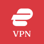 ExpressVPN logo for secure browsing, online privacy, and encrypted internet access