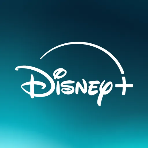 Disney Plus logo for streaming movies, TV series, and family entertainment content