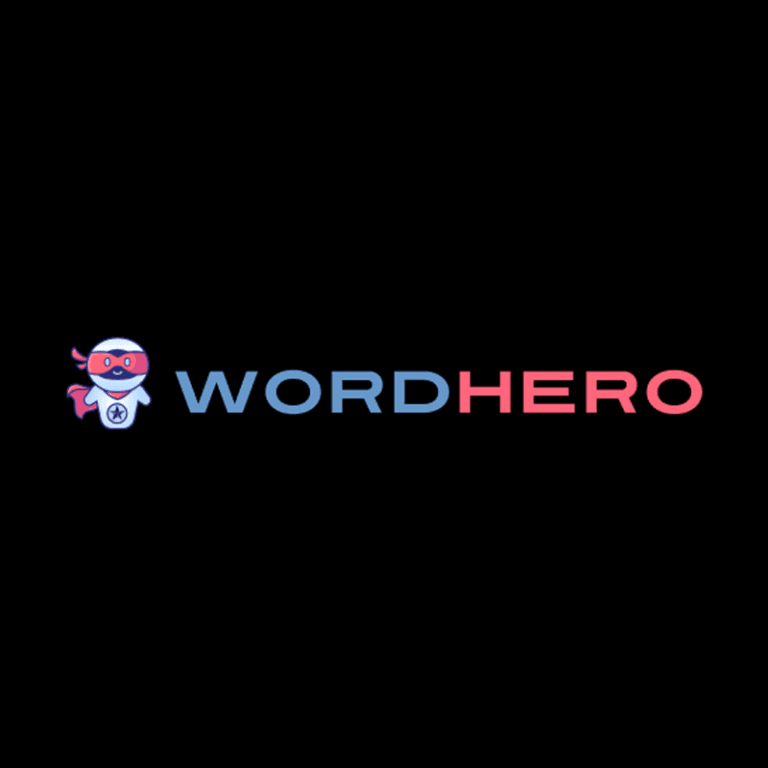 WordHero AI writing tool logo for content creation, copywriting, and blog writing assistance