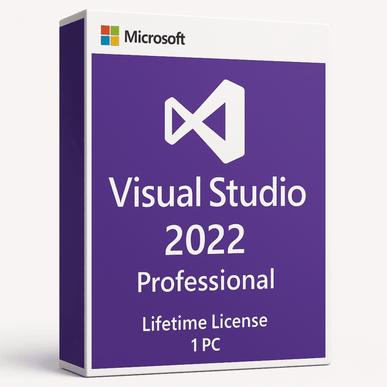 Microsoft Visual Studio 2022 Professional IDE for software development, coding, debugging, and application building