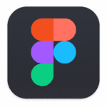 Figma logo for UI design, prototyping, and collaborative product design