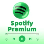 Spotify Premium logo for ad-free music streaming and offline listening