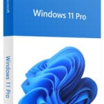 Windows 11 Pro software package for business productivity, security, and professional computing