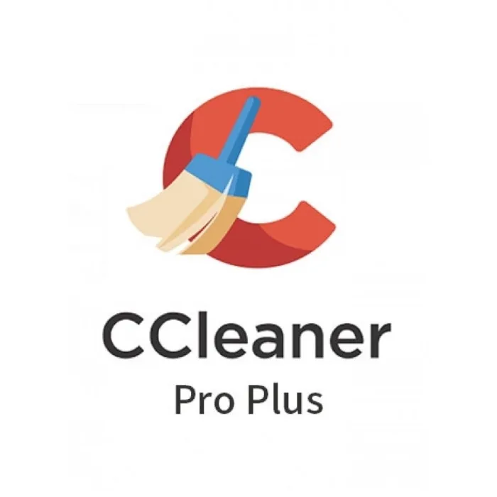 CCleaner Pro Plus logo for PC cleaning, optimization, and system performance tools