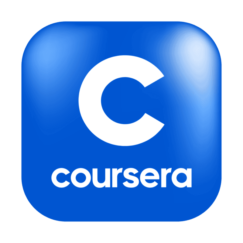 Coursera logo for online courses, certifications, and professional learning