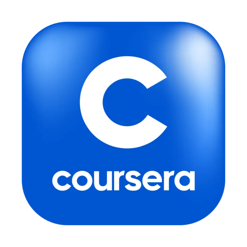 Coursera logo for online courses, certifications, and professional learning