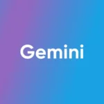 Google Gemini AI logo for smart chat, writing help, and AI productivity tools