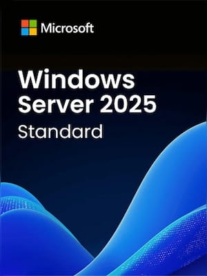 Windows Server 2025 Standard edition for business servers, virtualization, and IT infrastructure management