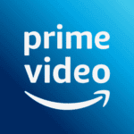 Amazon Prime Video logo for streaming movies, TV shows, and original entertainment