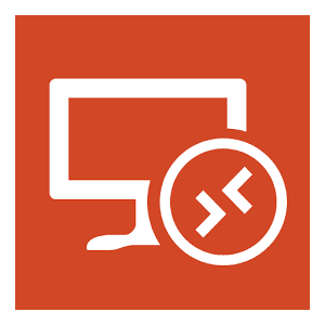Remote desktop software icon for accessing computers and managing systems remotely