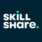 Skillshare logo for online learning, creative classes, and professional skill development