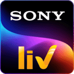 Sony LIV logo for streaming movies, live sports, and TV entertainment online
