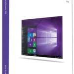 Windows 10 Pro software package for business productivity, security, and professional computing